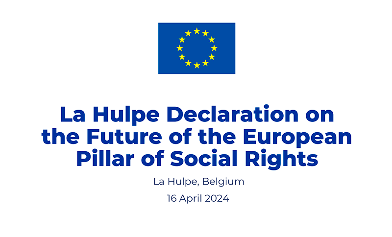 Las pymes piden un entorno económico adecuado para conseguir el progreso social en la Declaración de La Hulpe